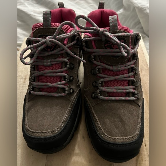 Camel Crown Women’s Shoes Sneakers K83149660 Smoke Gray Plum Hiking Outdoor 7.5 - Picture 4 of 8